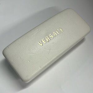 Versace White Hardshell Sunglasses Case